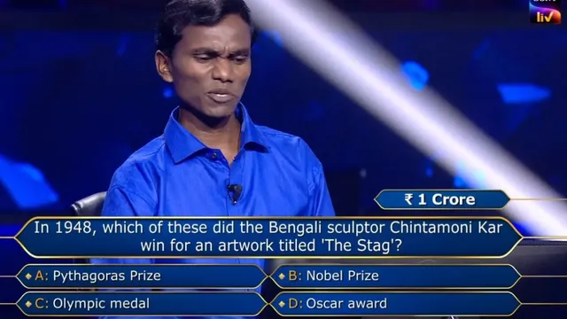 can-you-answer-this-kbc-16s-rs-1-crore-olympics-question-which-adivasi-contestant-banti-vadiva-lost-to